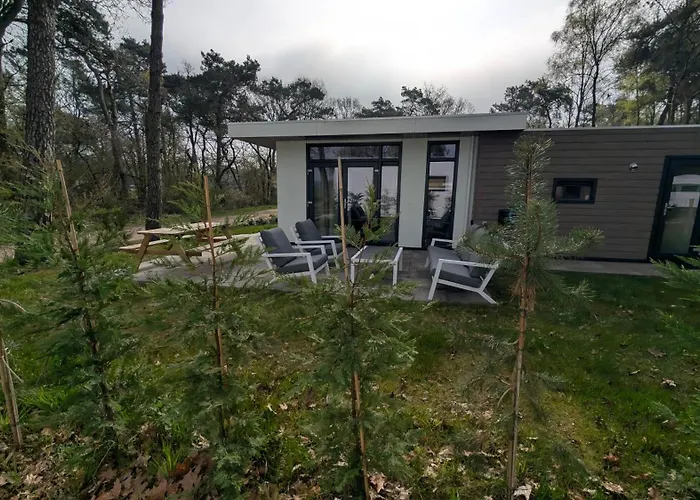 Boslodge 111 Met Hottub - Het Groene Hert