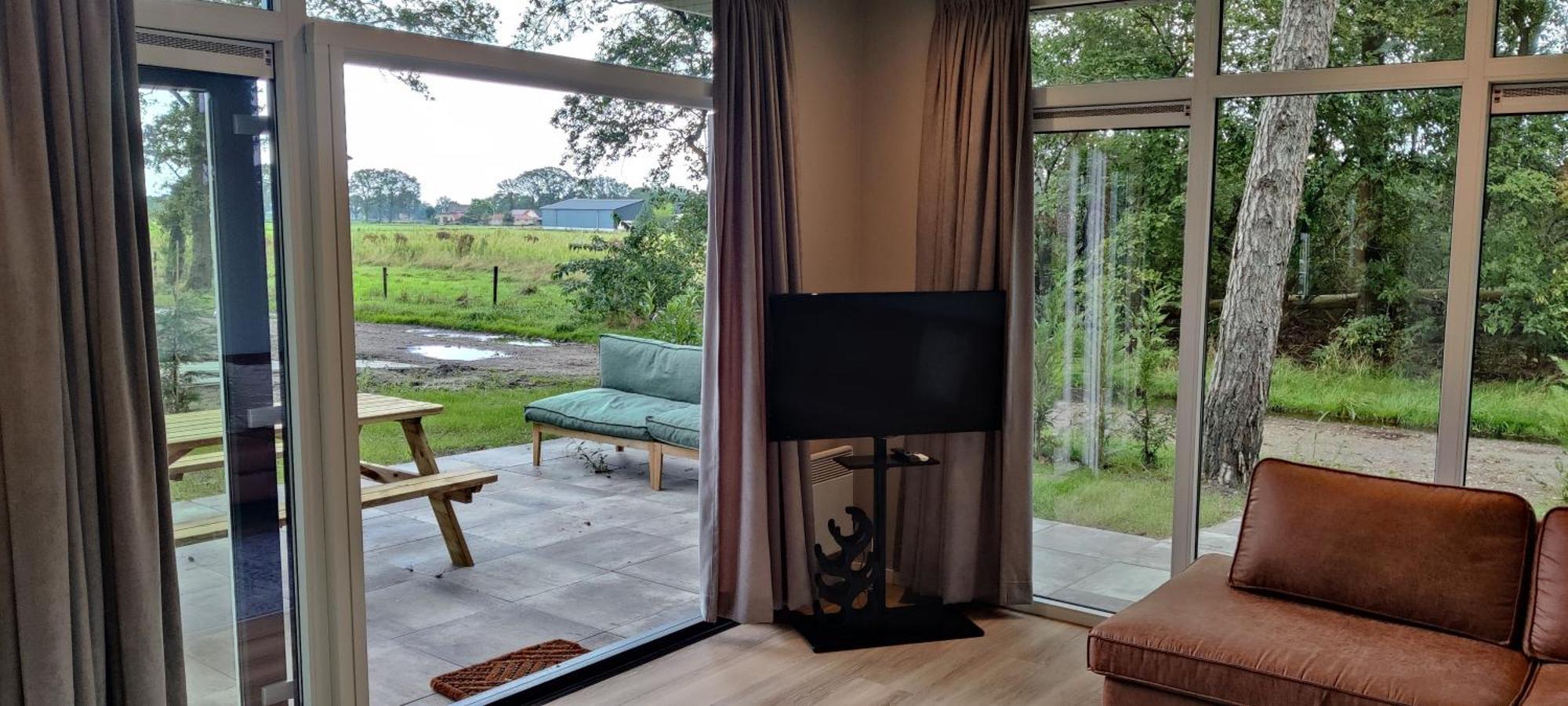 Boslodge 111 Met Hottub - Het Groene Hert Haarle