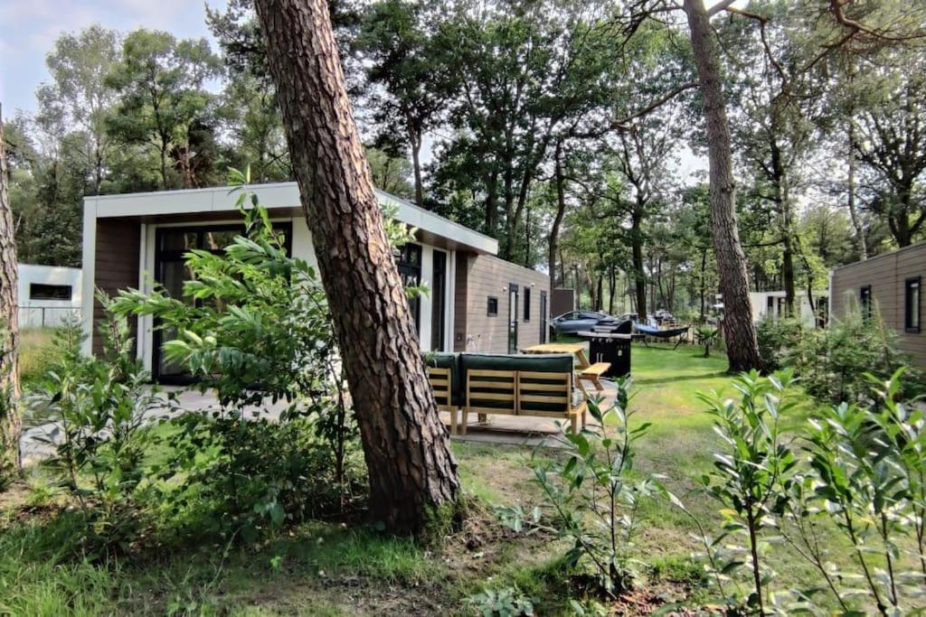 Boslodge 111 Met Hottub - Het Groene Hert Haarle